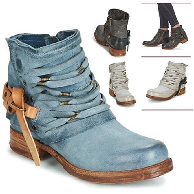Women's Ankle Shoes Elegant Style High Quality Synthetic Material