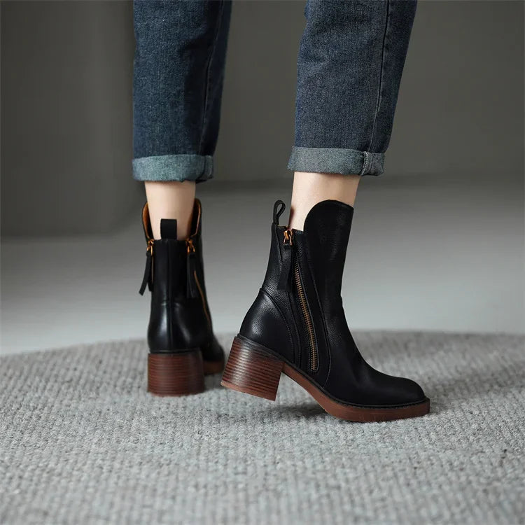 Women's Ankle boots Block heel