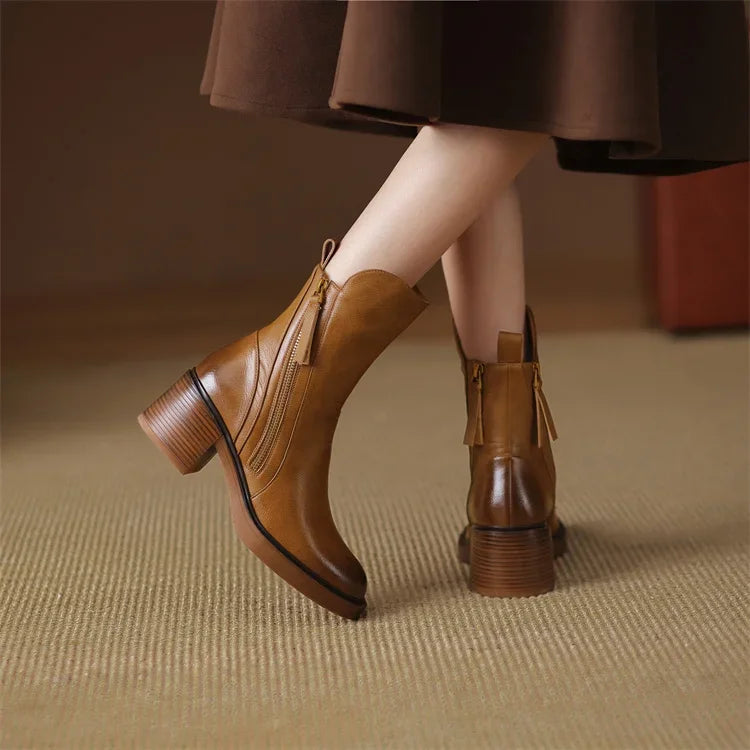 Women's Ankle boots Block heel