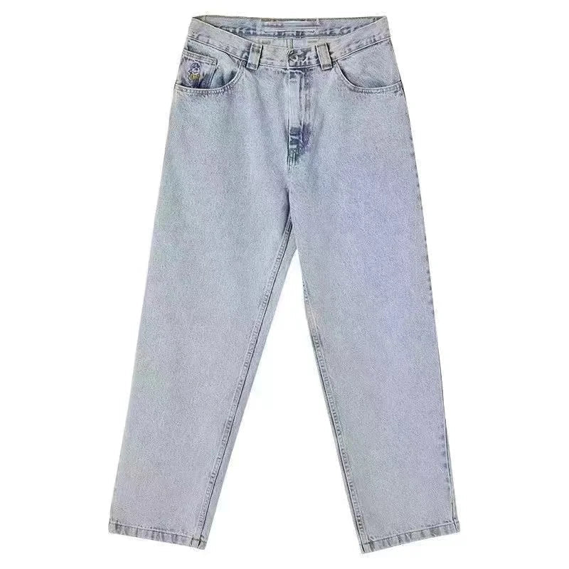 Women's Baggy Jeans Wide Denim Casual Fit