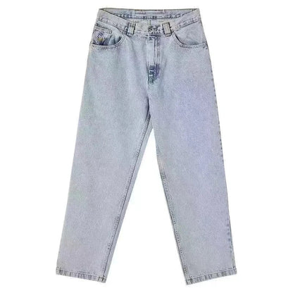 Women's Baggy Jeans Wide Denim Casual Fit