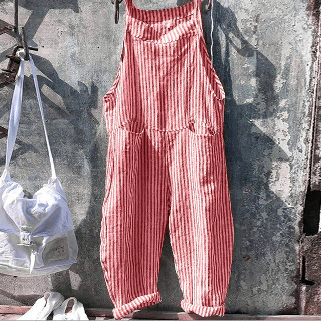 Women's Baggy Jumpsuit Luxury Fabric