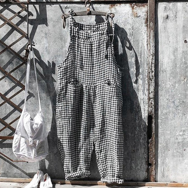 Women's Baggy Jumpsuit Luxury Fabric