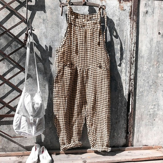 Women's Baggy Jumpsuit Luxury Fabric