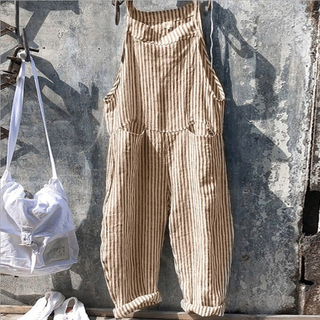Women's Baggy Jumpsuit Luxury Fabric
