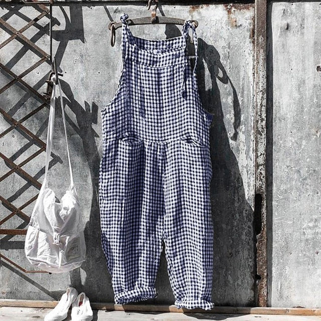 Women's Baggy Jumpsuit Luxury Fabric