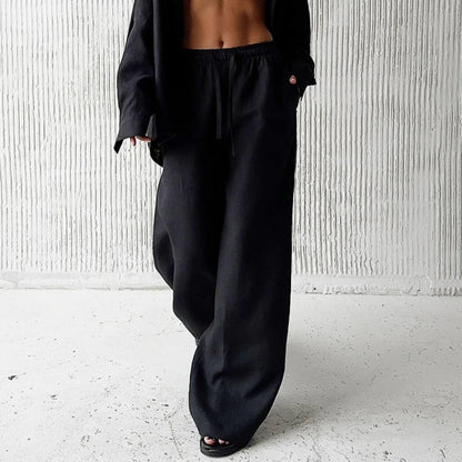 Women's Baggy Pants High Waist Casual Streetwear