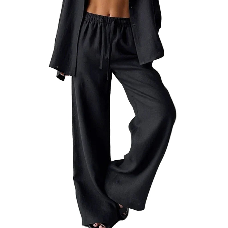Women's Baggy Pants High Waist Casual Streetwear