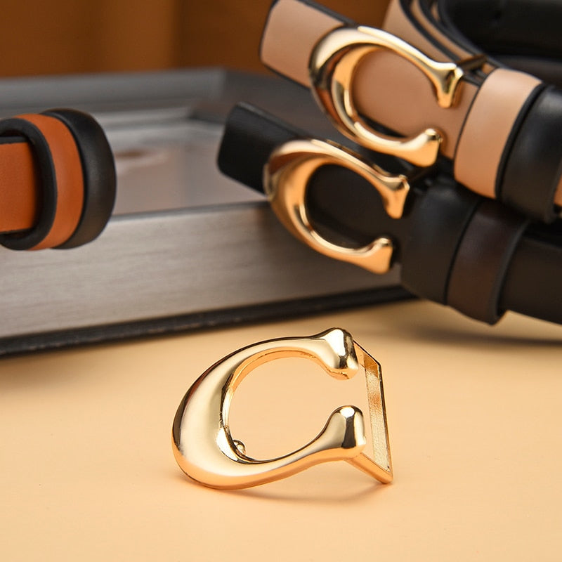Women's Belt with Removable C-Buckle