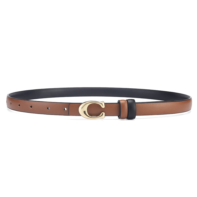 Women's Belt with Removable C-Buckle