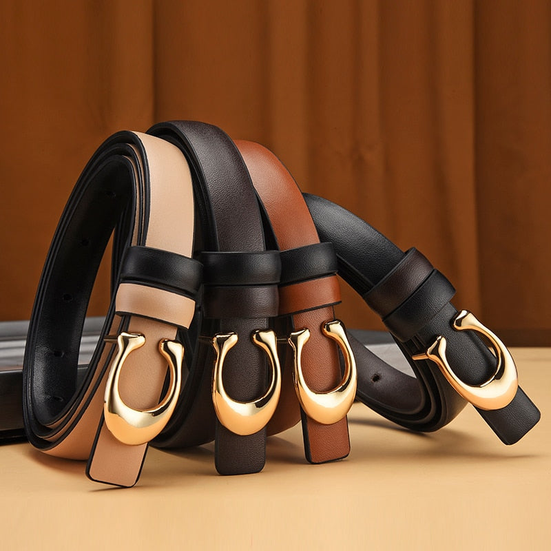 Women's Belt with Removable C-Buckle