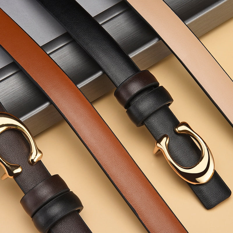 Women's Belt with Removable C-Buckle
