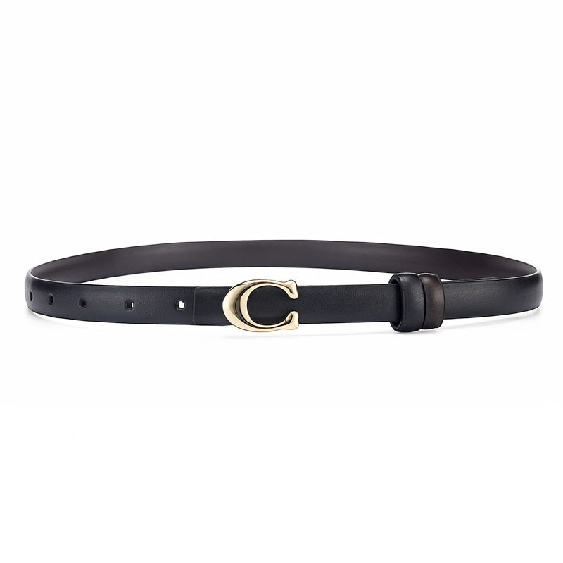 Women's Belt with Removable C-Buckle