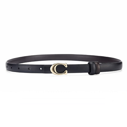Women's Belt with Removable C-Buckle