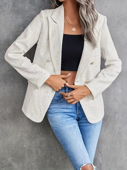Women's Blazer Elegant Cut of Tweed