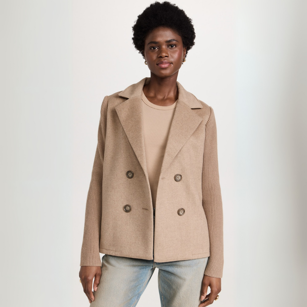 Women's Blazer Jacket Knitted Comfortable
