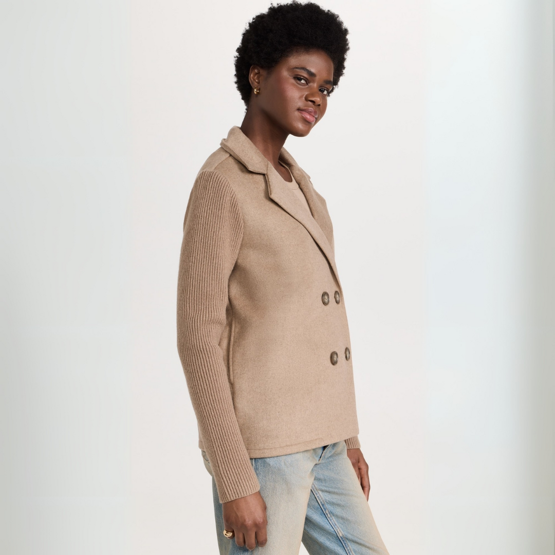 Women's Blazer Jacket Knitted Comfortable