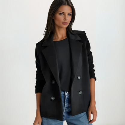 Women's Blazer Jacket Knitted Comfortable