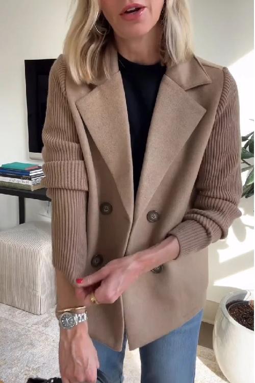 Women's Blazer Knitted Light Business