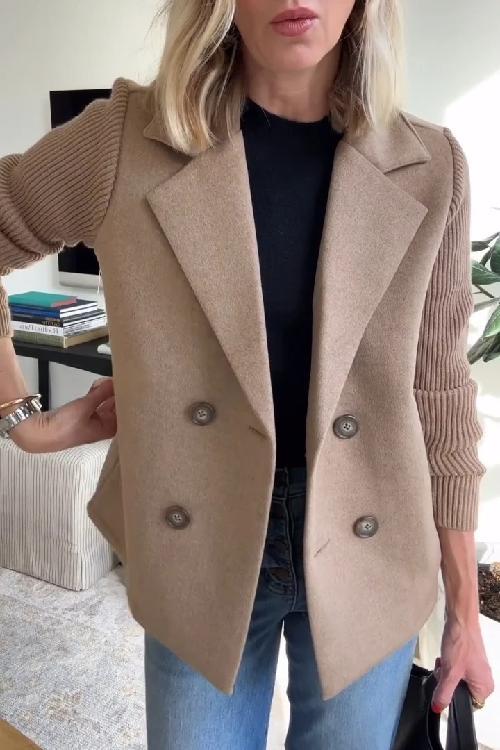 Women's Blazer Knitted Light Business