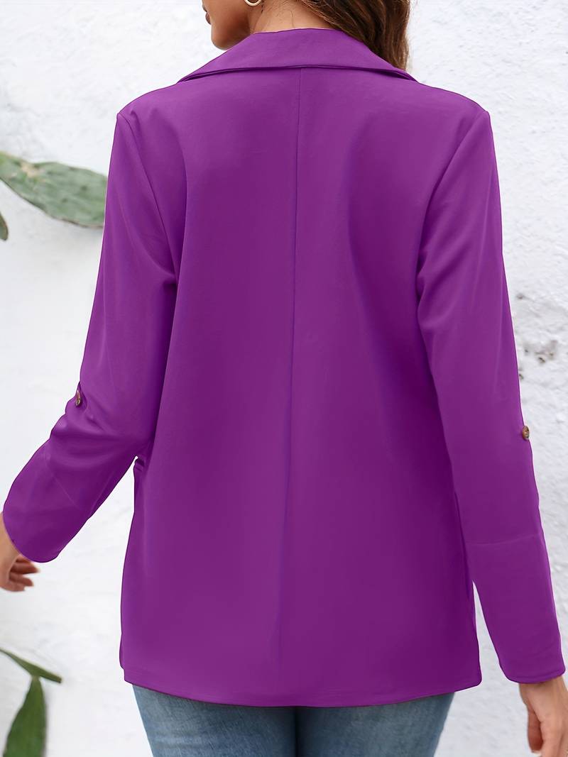 Women's Blazer Open Front High Quality Fabric