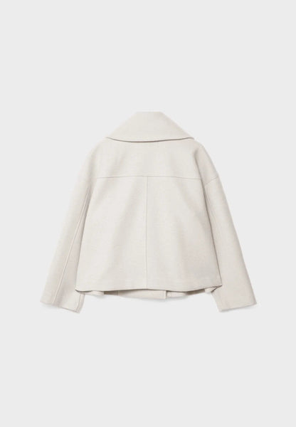Women's Blazer Short Fit With Double Row Of Buttons