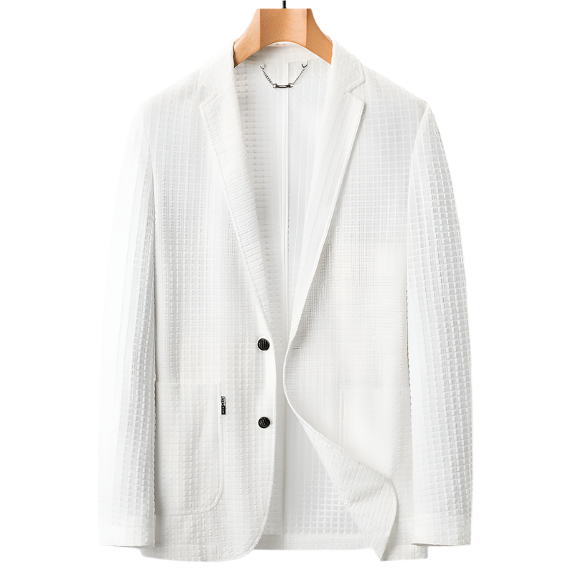 Women's Blazer Waffle Knit Luxe Viscose