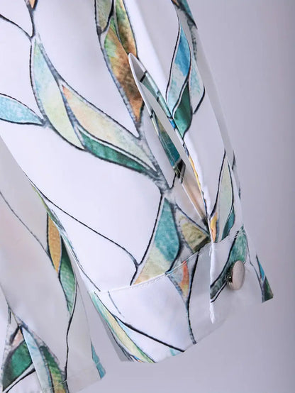 Women's Blouse Casual Breathable Material Unique Pattern