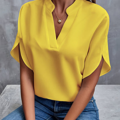 Women's Blouse Casual Chic Viscose Polyester