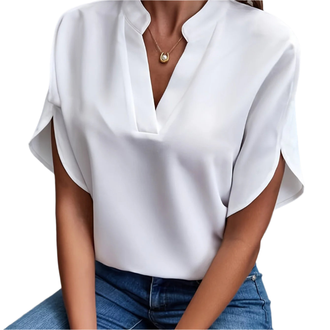 Women's Blouse Casual Chic Viscose Polyester