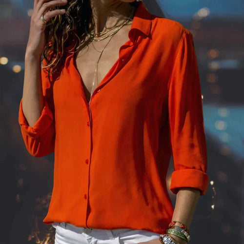 Women's Blouse Elegant Cut Luxury Style