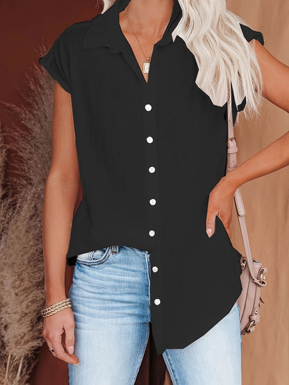 Women's Blouse Elegant Style Cotton