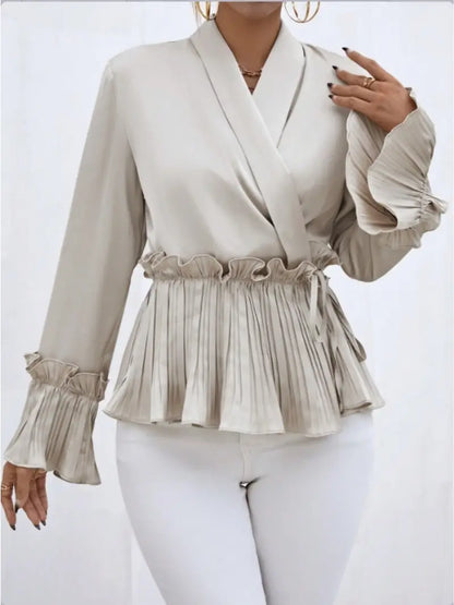 Women's Blouse Elegant Style Luxury Comfortable Fit