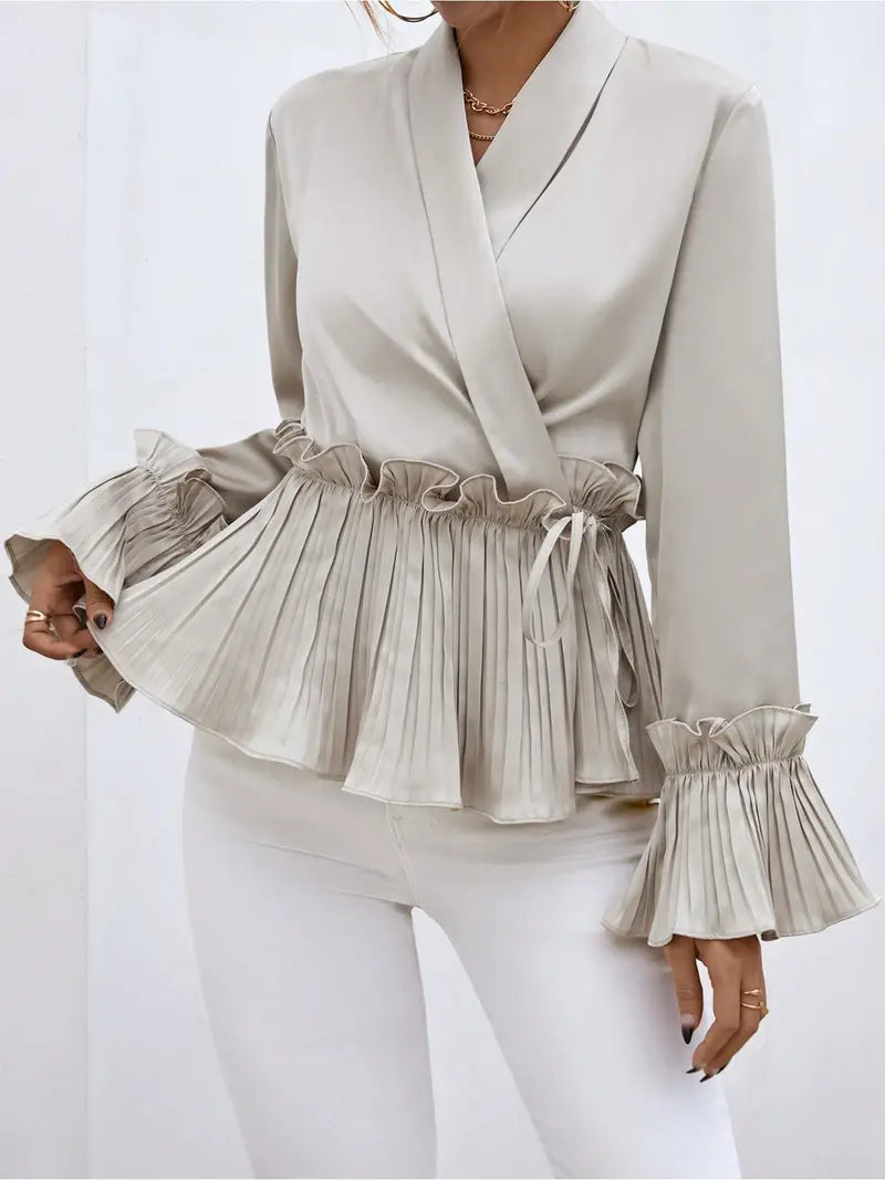 Women's Blouse Elegant Style Luxury Comfortable Fit