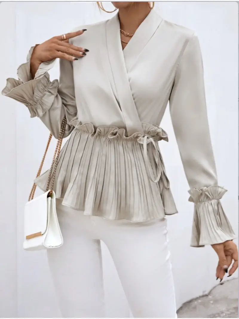 Women's Blouse Elegant Style Luxury Comfortable Fit