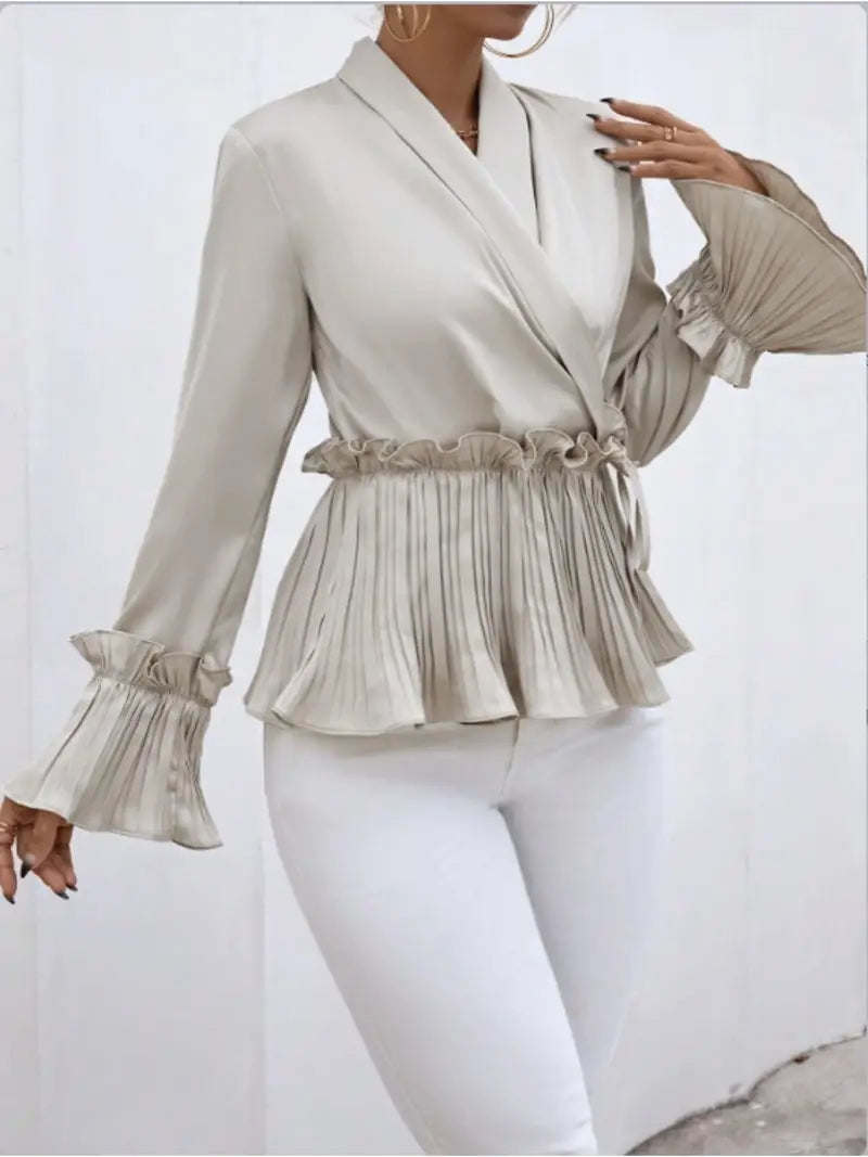 Women's Blouse Elegant Style Luxury Comfortable Fit