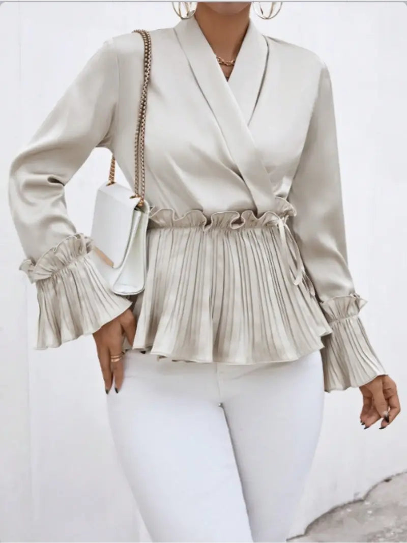 Women's Blouse Elegant Style Luxury Comfortable Fit