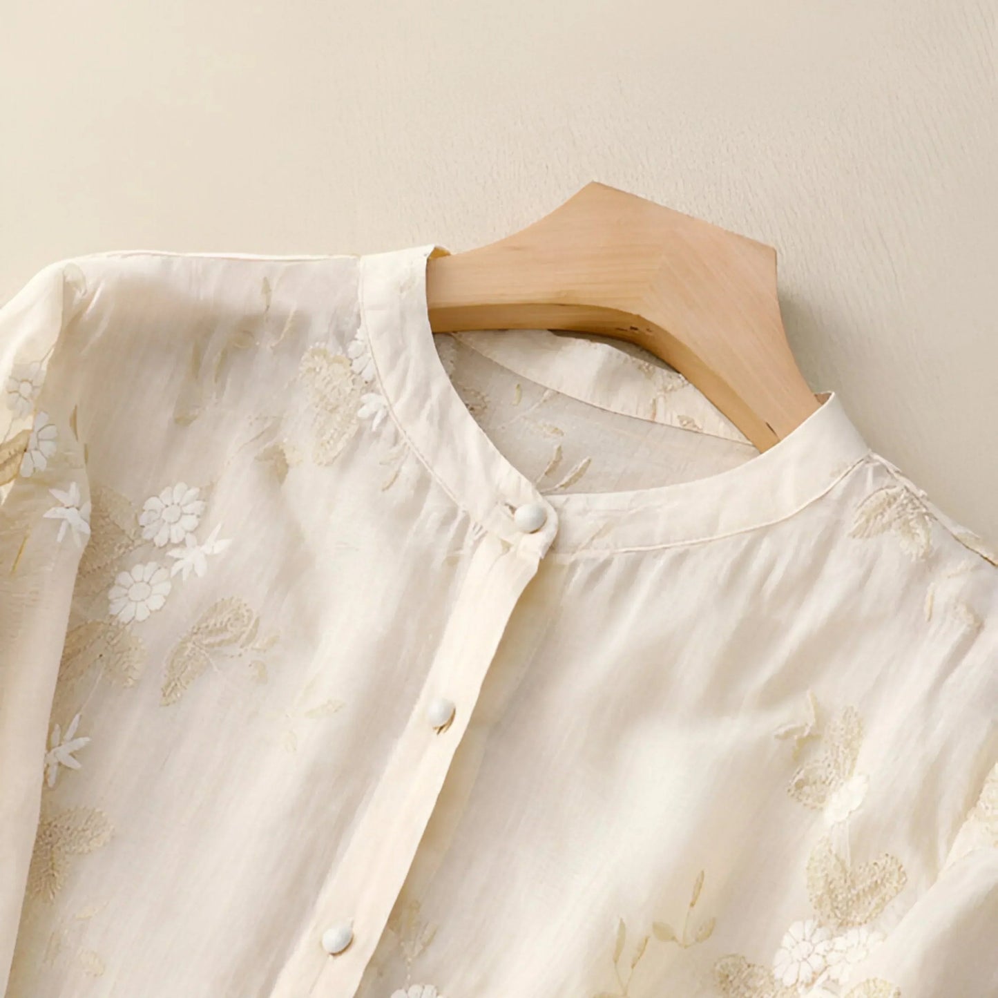 Women's Blouse Lightweight Cotton Elegant Style