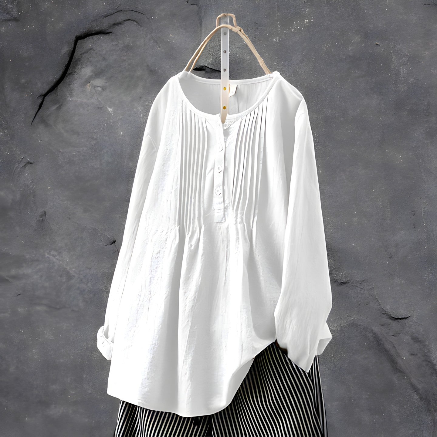 Women's Blouse Loose Fit Handmade High Quality Fabrics