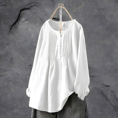 Women's Blouse Loose Fit Handmade High Quality Fabrics