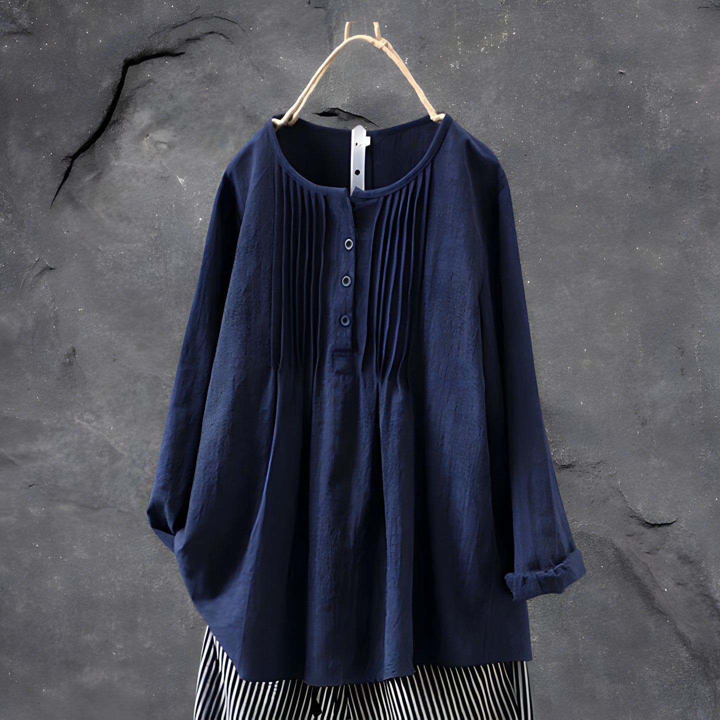 Women's Blouse Loose Fit Handmade High Quality Fabrics