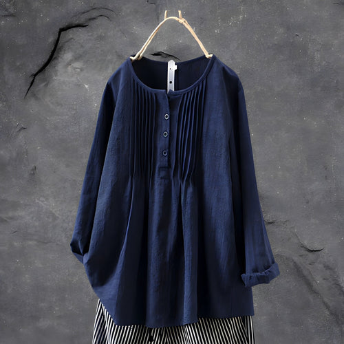 Women's Blouse Loose Fit Handmade High Quality Fabrics