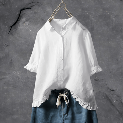 Women's Blouse Modern Style Breathable Material