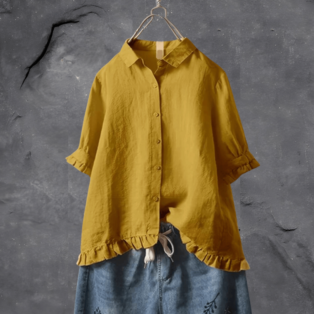 Women's Blouse Modern Style Breathable Material