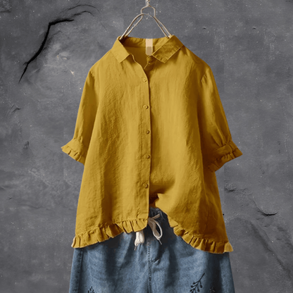 Women's Blouse Modern Style Breathable Material