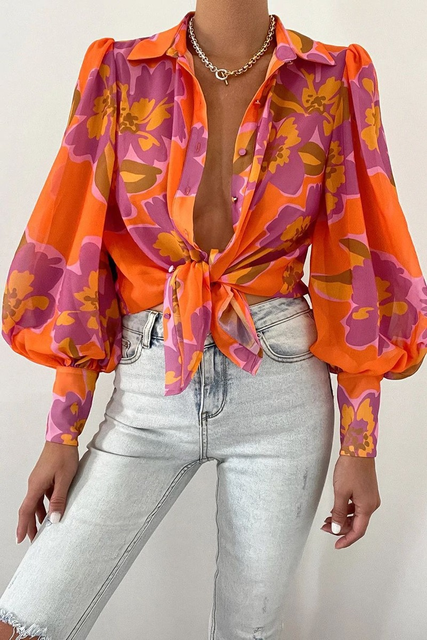Women's Blouse Playful Fit Light Cotton