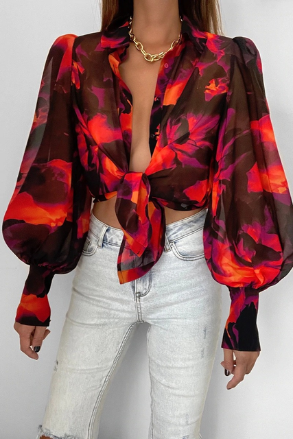 Women's Blouse Playful Fit Light Cotton