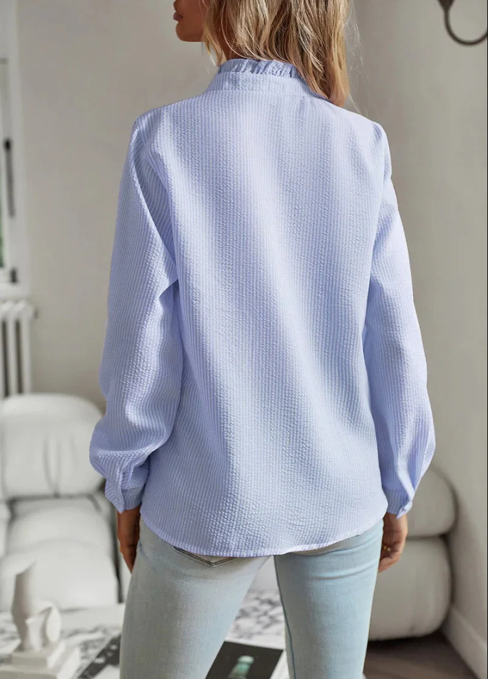 Women's Blouse Stylish Cotton Modern Fit for Work and Leisure