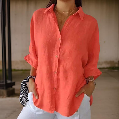 Women's Blouse Timeless Cotton Blend