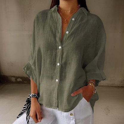 Women's Blouse Timeless Cotton Blend